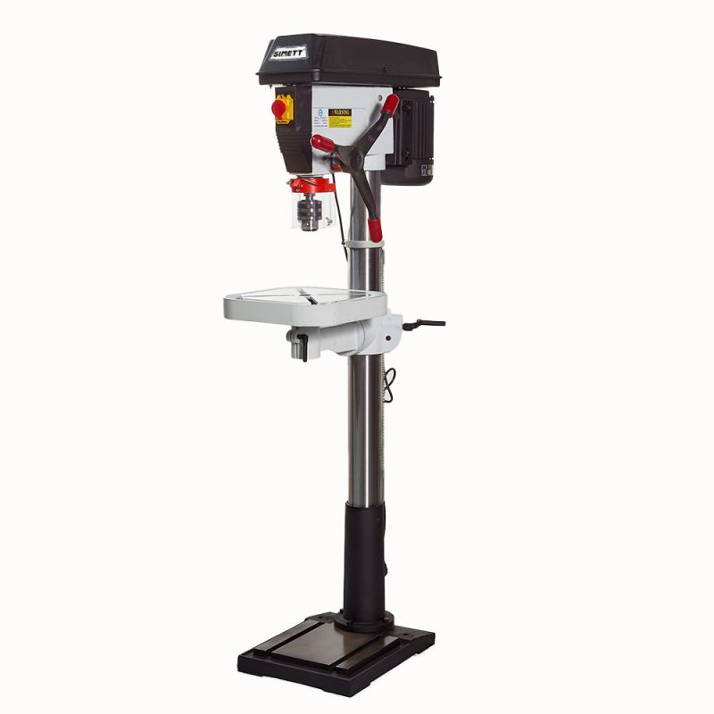 17インチの32mmフロアドリルプレスプレス精度掘削タスク